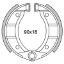 Show details for Brake shoe set Vespa/Tomos GF0151 PictureAltAttribute - 80395-maten-jpg